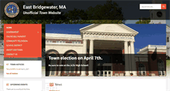 Desktop Screenshot of eastbridgewater.org